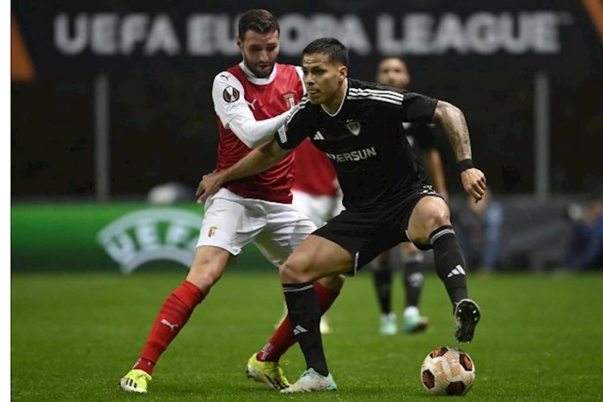 Avropa Liqası: “Qarabağ” - “Braqa” oyununda üçüncü qol vurulub — YENİLƏNDİ
