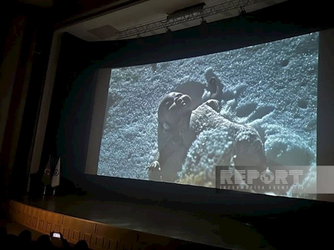 Xocalı soyqırımı itkinlərindən bəhs edən “13” bədii-sənədli filmi nümayiş olunub — FOTO