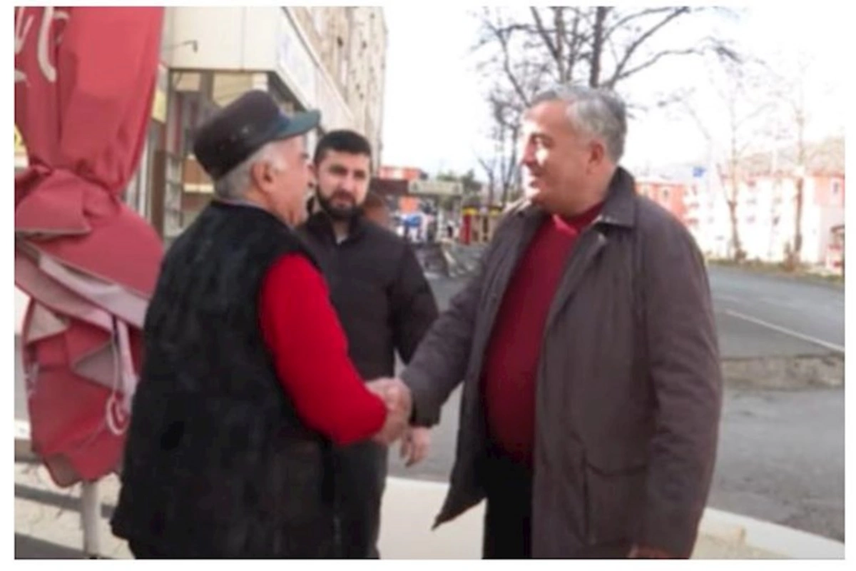 Xankəndidə azərbaycanlı ilə erməni tanışların təsadüfi görüşü — VİDEO