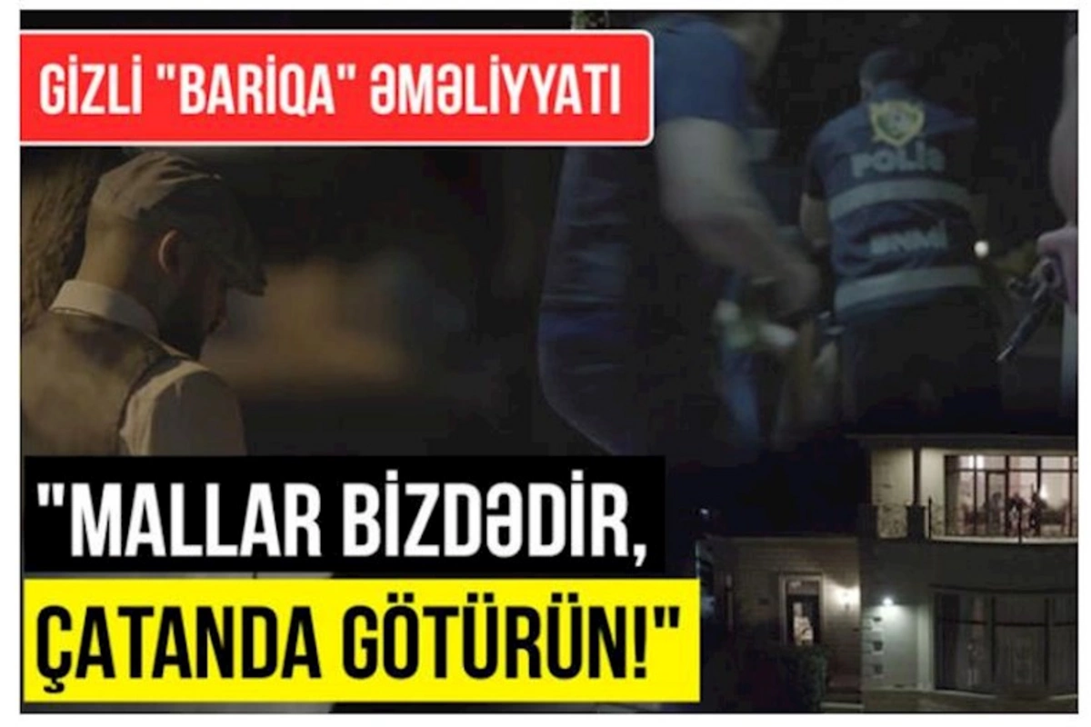 DİN-dən gizli əməliyyat: Narkobaronların yuvasına BASQIN — VİDEO