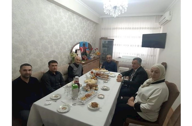 Abşeronda şəhidlərimiz anıldı, müalicə alan qazilərimizə baş çəkildi — FOTOLAR