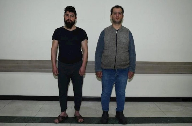 Dəniz sərhədini pozan iranlılar saxlanıldı — VİDEO
