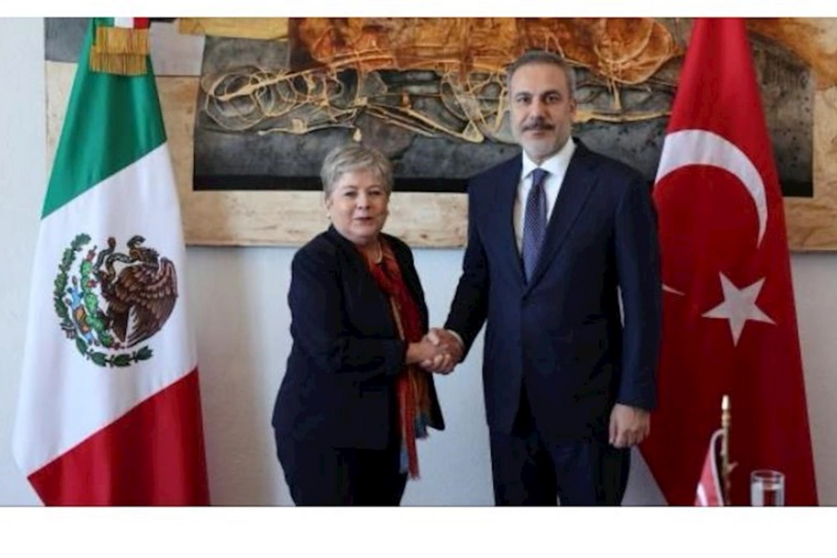 Hakan Fidan meksikalı həmkarı ilə görüşdü