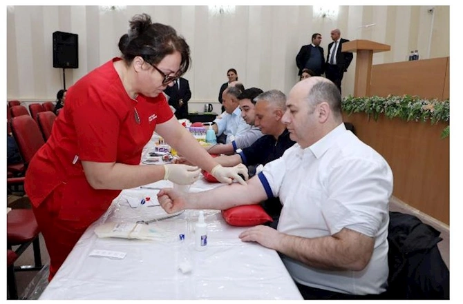 “Azəriqaz”da növbəti qanvermə aksiyası keçirilir — FOTOLAR