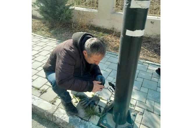 Abşeronda abadlıq-təmizlik işlərinə başlanıldı — FOTOLAR