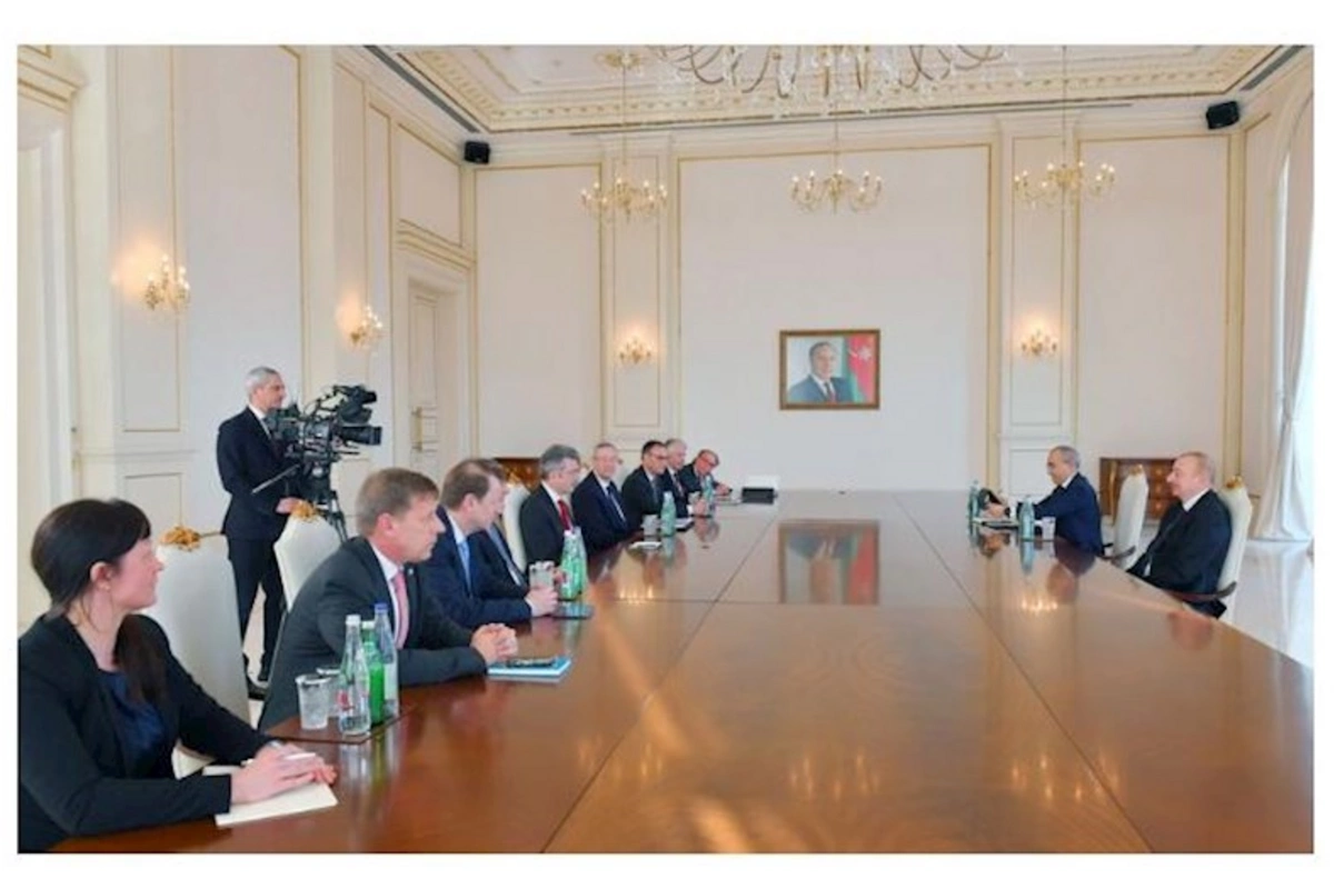 Prezident Alman İqtisadiyyatının Şərq Komitəsinin sədrini qəbul etdi — FOTOLAR (YENİLƏNİB)