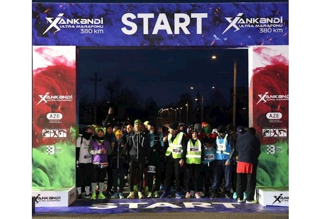 Xankəndi - Bakı ultra marafonu start götürdü — FOTOLAR Xankəndi - Bakı ultra marafonu start götürdü — FOTOLAR