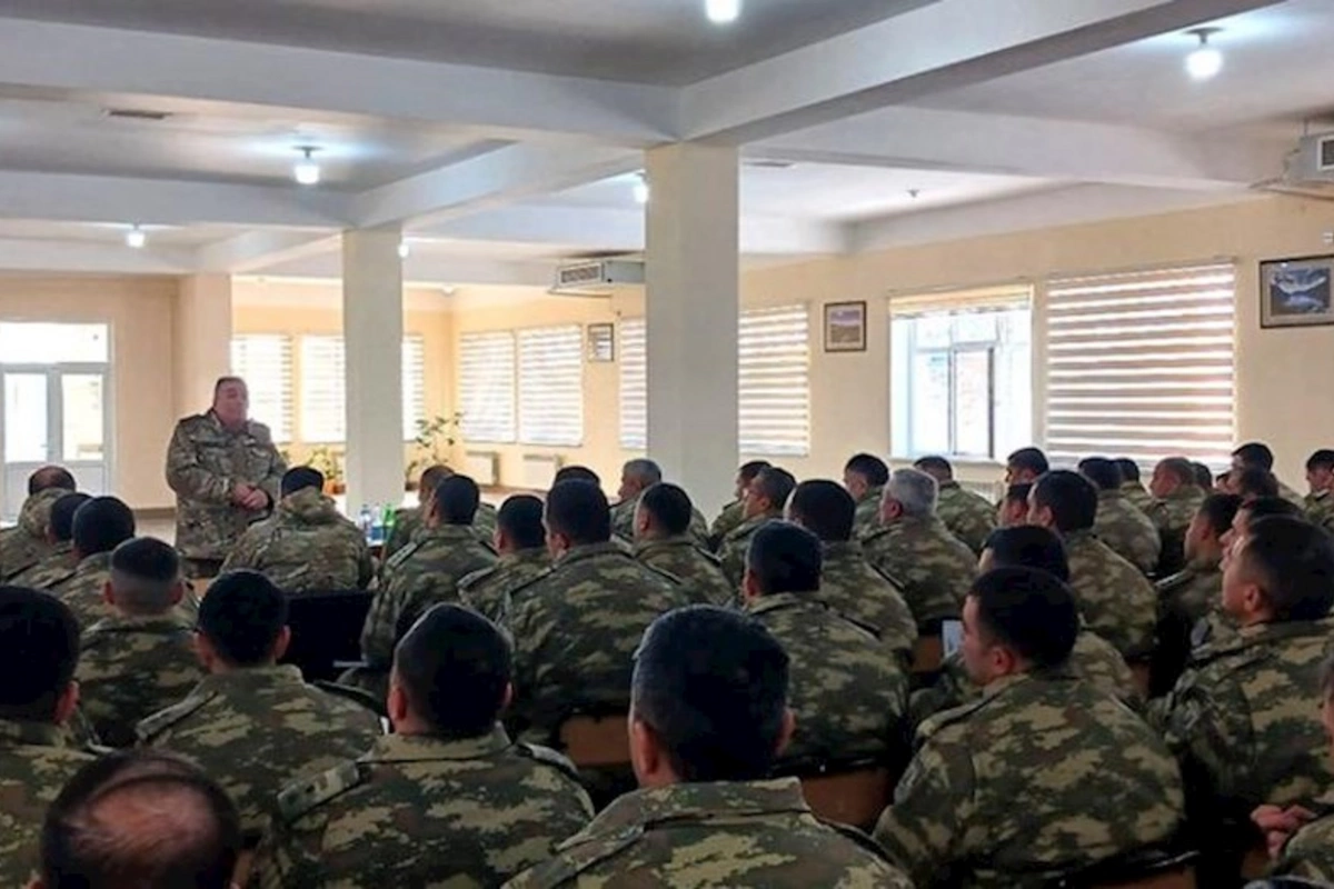 Hərbi qulluqçuların mənəvi-psixoloji hazırlığı daim yüksək səviyyədə saxlanılır