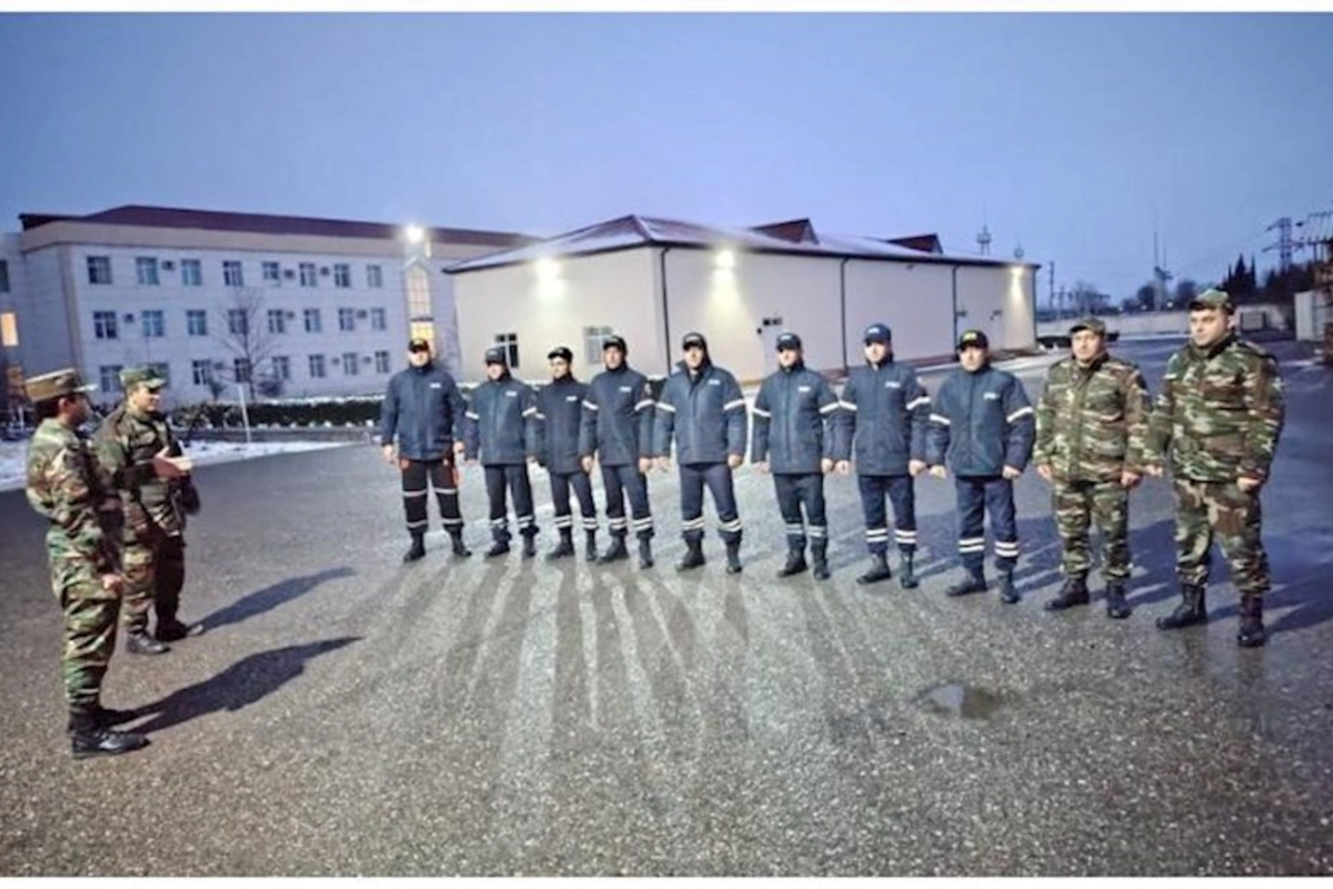 FHN Qarabağ Regional Mərkəzi gecə təlimi keçirib