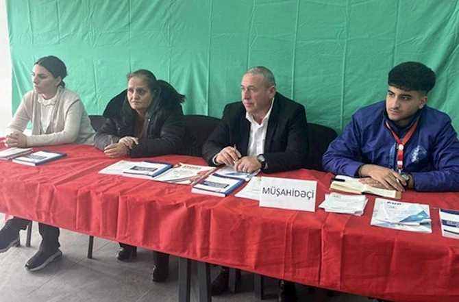 QHT və vətəndaş cəmiyyətinin nümayəndələri də seçkini izləyir — FOTOLAR