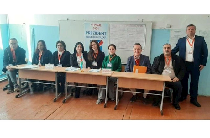 QHT və vətəndaş cəmiyyətinin nümayəndələri də seçkini izləyir — FOTOLAR