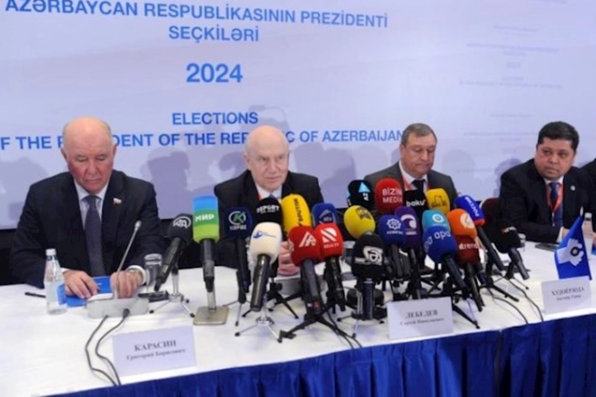 Prezident seçkiləri Azərbaycan konstitusiyasına tam uyğundur — MDB-nin Baş katibi