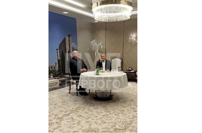 Lukaşenko və Mirziyoyevin Əliyevə zəng anı — FOTOLAR