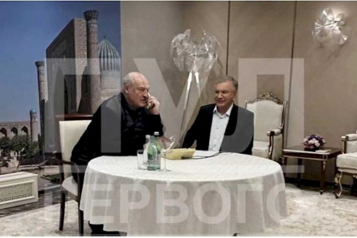 Lukaşenko və Mirziyoyevin Əliyevə zəng anı — FOTOLAR