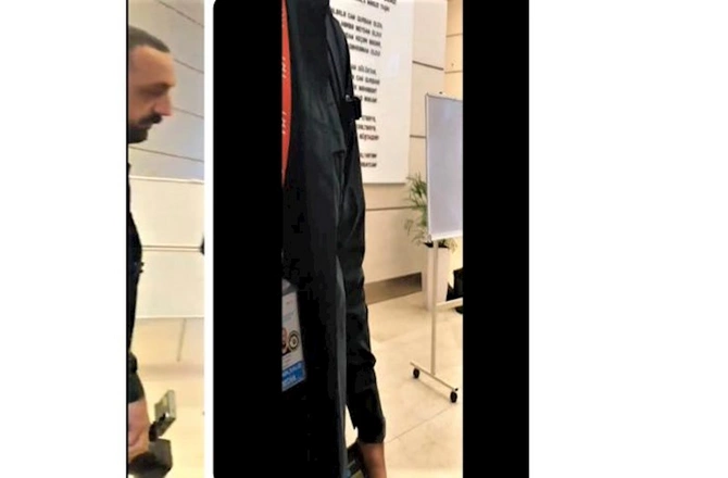 Seçki günü türk jurnalist ilə mühabisə edən “dövlət rəsmisinin” kimliyi bilindi
