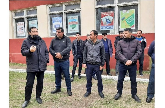 Dədə Qorqud kəndinin 12 “boydan” ibarət “Səyyar qəbul otağı”