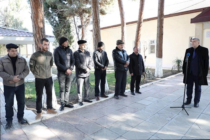 Səyyar qəbul otağı Hacıqəhrəmanlı qəsəbə sahibkarları üçün təşkil olundu — FOTOLAR