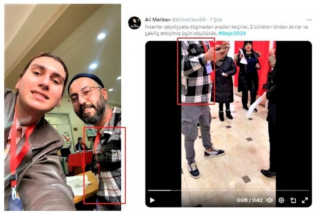 Seçki günü türk jurnalist ilə mühabisə edən “dövlət rəsmisinin” kimliyi bilindi
