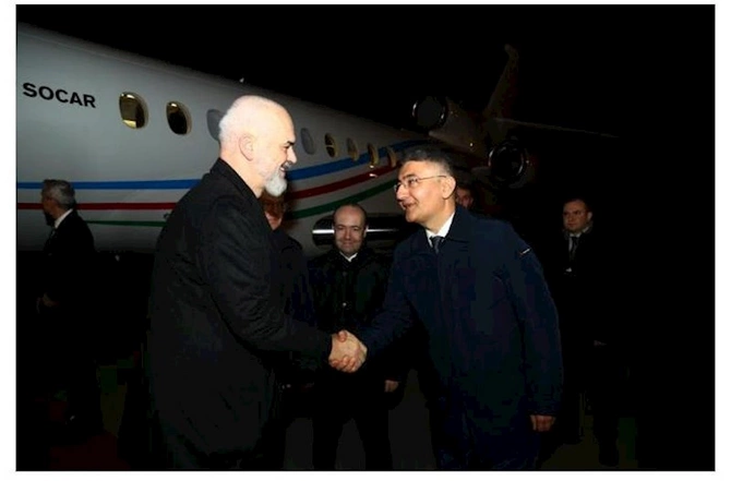 Albaniyanın Baş naziri Azərbaycana gəldi