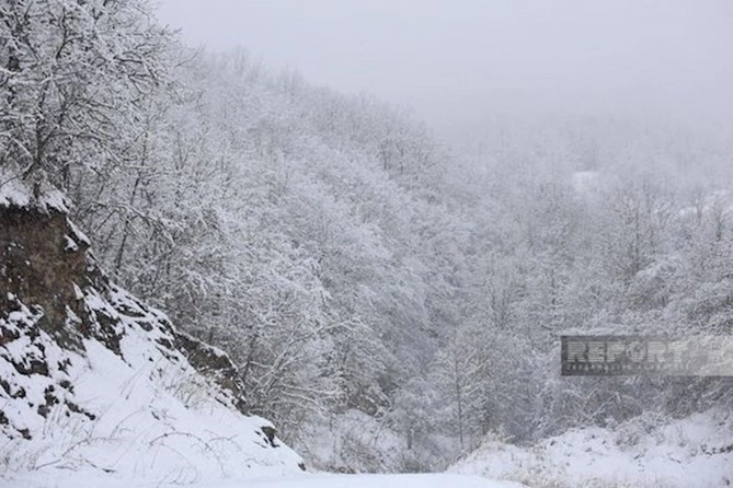 Qarlı Şuşadan FOTOREPORTAJ Qarlı Şuşadan FOTOREPORTAJ