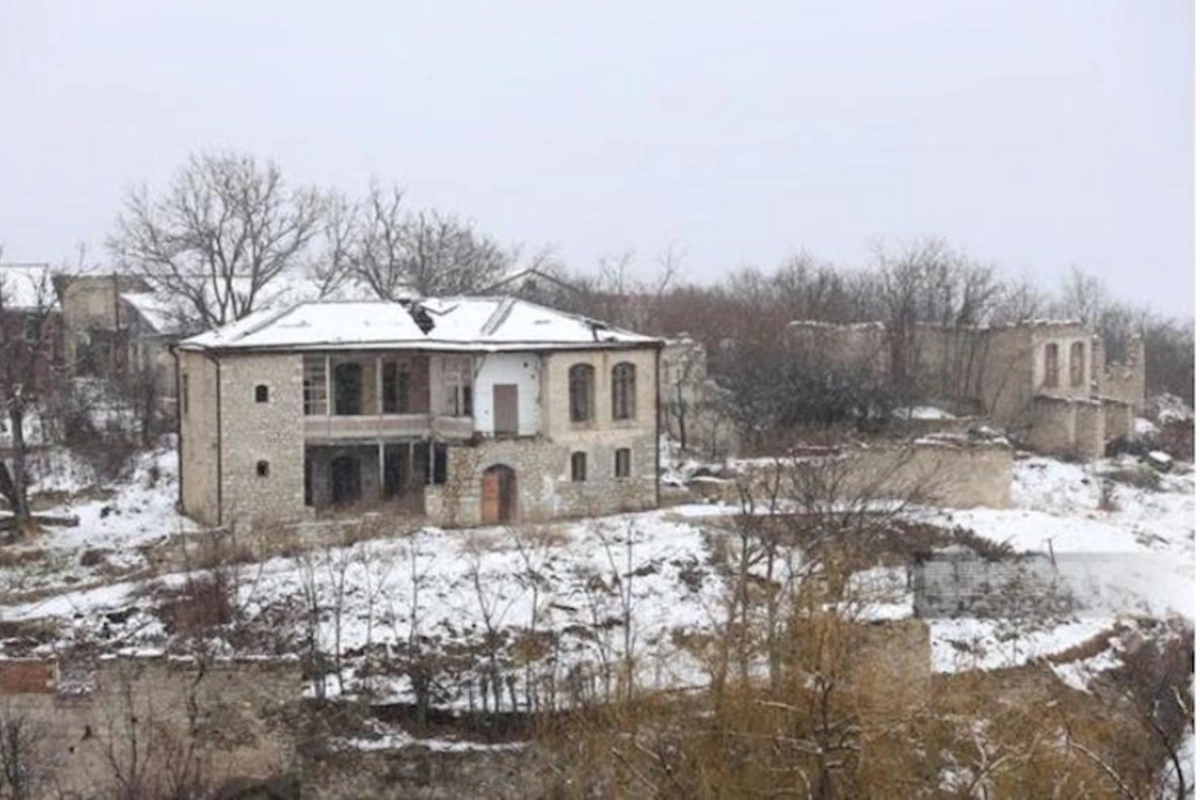 Qarlı Şuşadan FOTOREPORTAJ