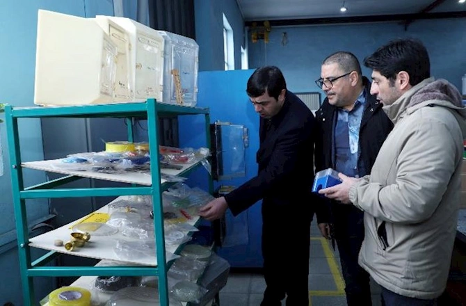 Azəriqaz İB yanında İctimai Şura sədri və üzvləri Gəncə Cihazqayırma Zavodunda — FOTOLAR