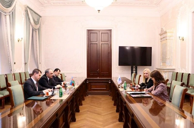 Beynəlxalq Prokurorlar Assosiasiyasının İcraçı direktoru Azərbaycana gəldi — FOTO