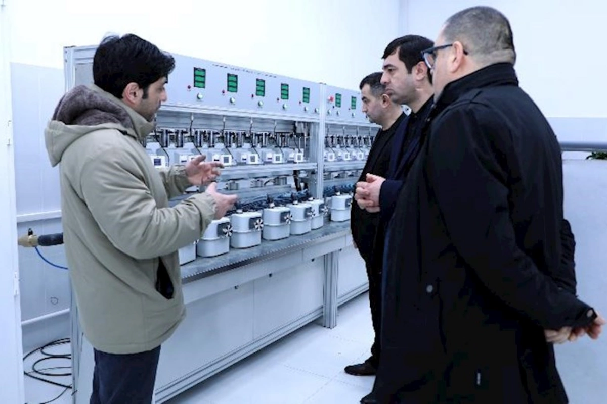 Azəriqaz İB yanında İctimai Şura sədri və üzvləri Gəncə Cihazqayırma Zavodunda — FOTOLAR