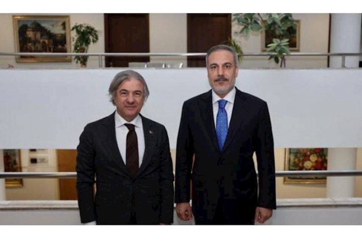 Hakan Fidan Tunis səfiri ilə görüşdü