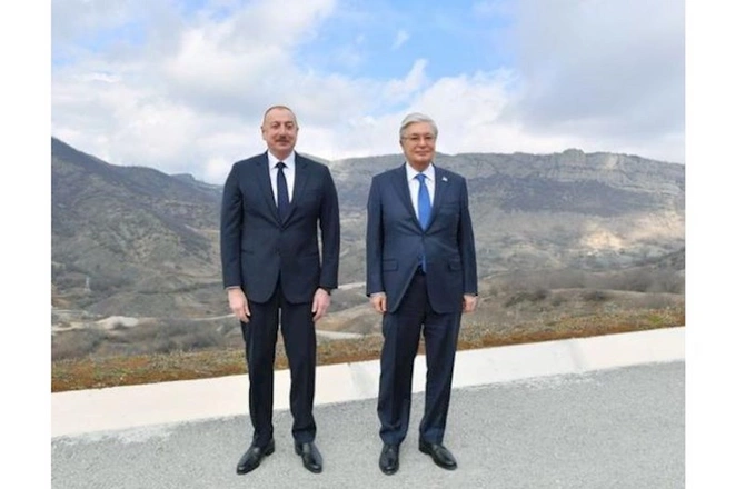 Prezidentlər Şuşaya getdilər — FOTO (YENİLƏNİB)