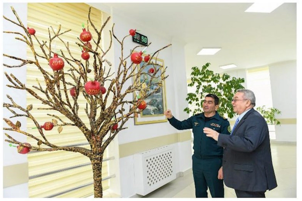 Misir Mərdanov DSX Xüsusi Məktəbinin qonağı olub — VİDEO/FOTO
