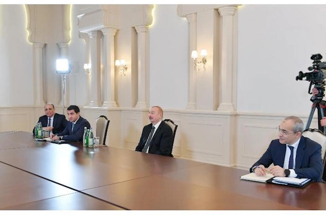 Prezident Jelka Tsviyanoviçi qəbul etdi — YENİLƏNİB Prezident Jelka Tsviyanoviçi qəbul etdi — YENİLƏNİB