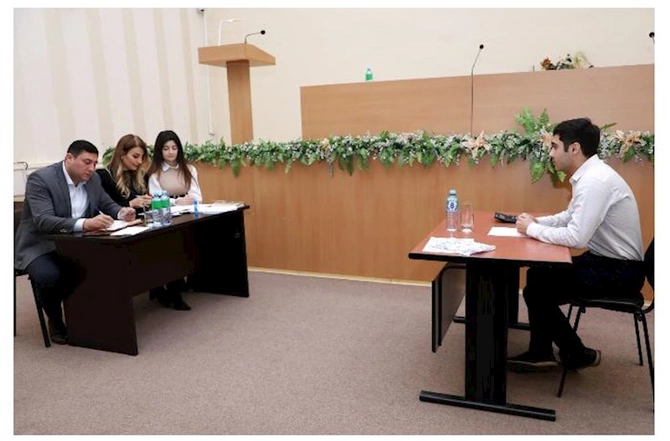 “Azəriqaz” İB üzrə işə qəbul prosesi — FOTOLAR “Azəriqaz” İB üzrə işə qəbul prosesi — FOTOLAR