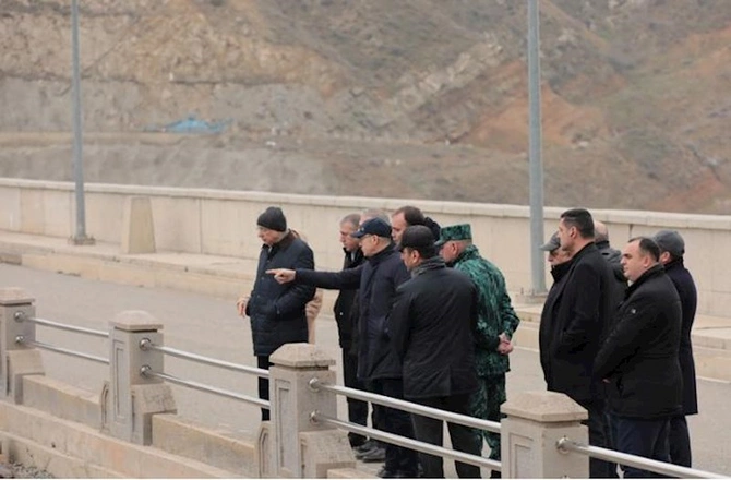 “Xudafərin” və “Qız qalası” hidroqovşaqlarının tikintisi yekunlaşır — FOTO “Xudafərin” və “Qız qalası” hidroqovşaqlarının tikintisi yekunlaşır — FOTO