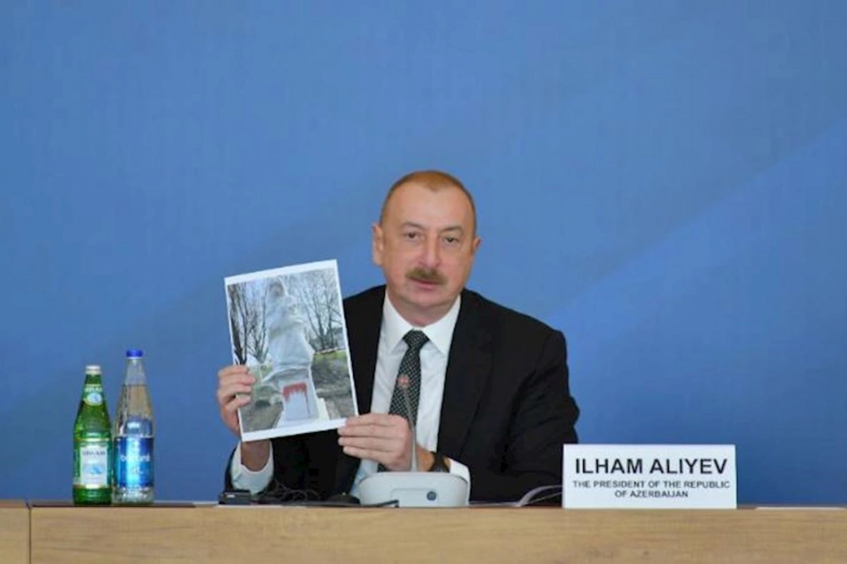 “Fransada Natəvanın heykəlinə qarşı vandalizm aktı ikili standartların nümayişidir” — Prezident