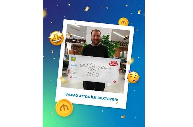 “Azərlotereya”ya papaq atdı, 75 000 AZN qazandı — FOTO “Azərlotereya”ya papaq atdı, 75 000 AZN qazandı — FOTO
