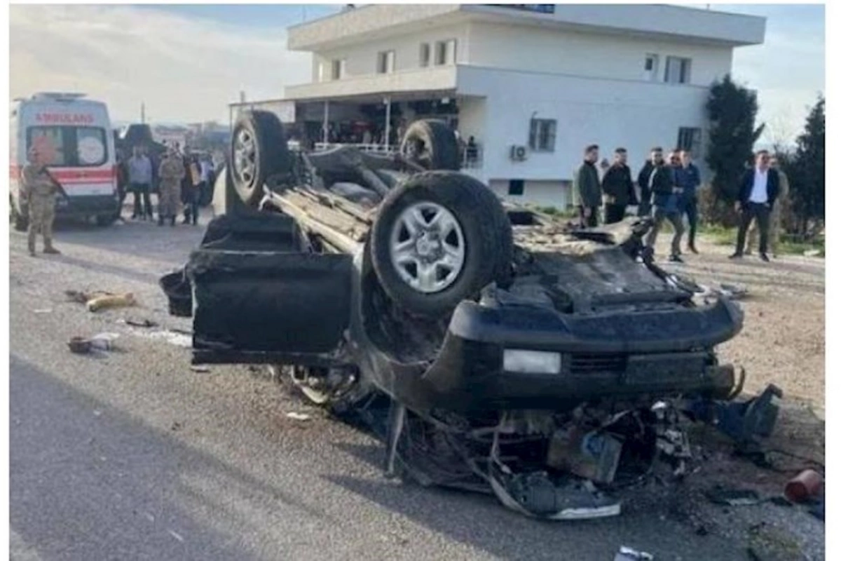 Ərdoğanın kortejində qəzaya düşən daha bir polis öldü — FOTO