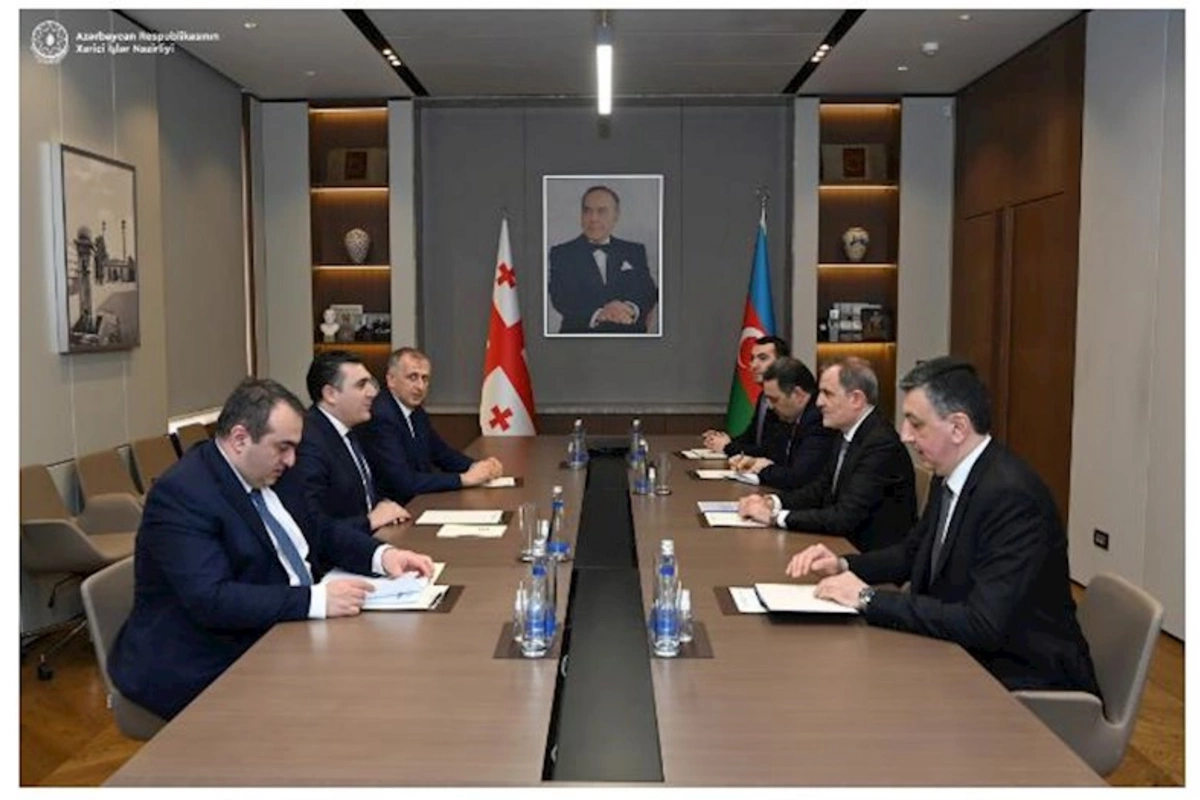 Ceyhun Bayramov gürcü həmkarı ilə regional vəziyyəti müzakirə etdi