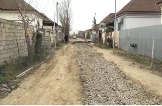 Salyanda kanalizasiya çəkməyə gəldilər, yolları bərbad hala saldılar — FOTO