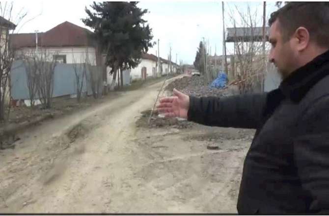 Salyanda kanalizasiya çəkməyə gəldilər, yolları bərbad hala saldılar — FOTO