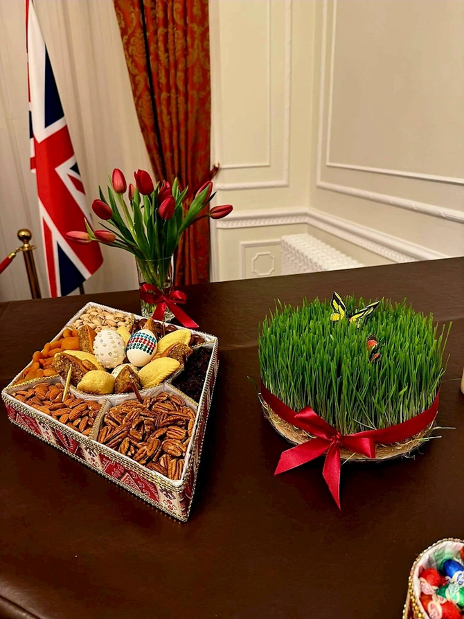 Azərbaycanın Londondakı səfirliyində xanımlar üçün Novruz şənliyi keçirilib