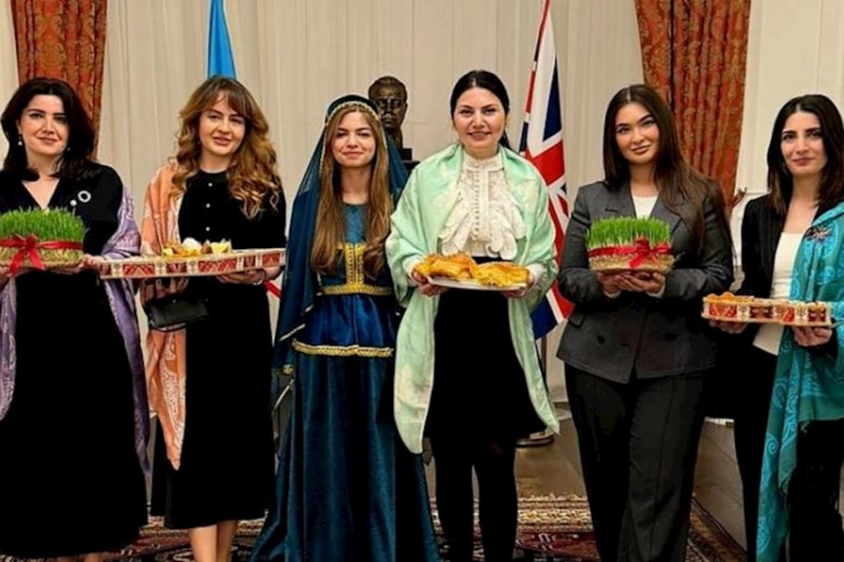 Azərbaycanın Londondakı səfirliyində xanımlar üçün Novruz şənliyi keçirilib