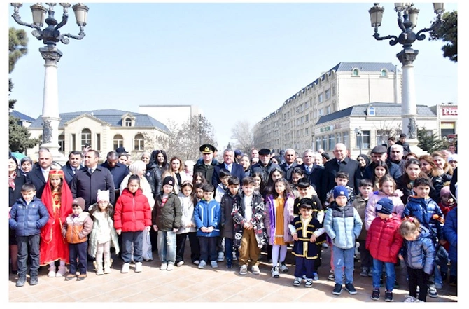 Abşeronda Novruz bayramı böyük izdihamla qeyd olundu — FOTOLAR