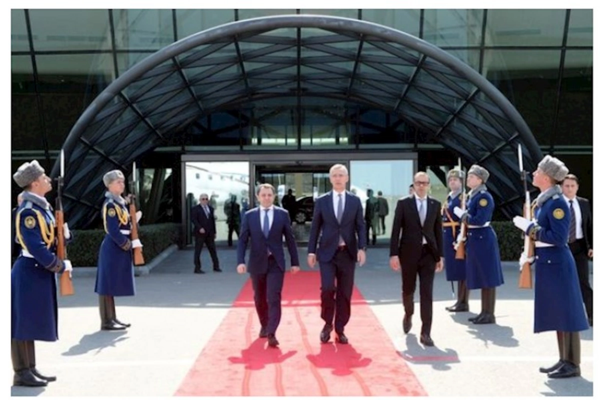 NATO-nun baş katibinin Azərbaycana səfəri başa çatdı — FOTO