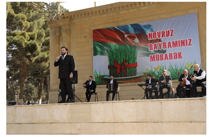 Abşeronda Novruz bayramı böyük izdihamla qeyd olundu — FOTOLAR