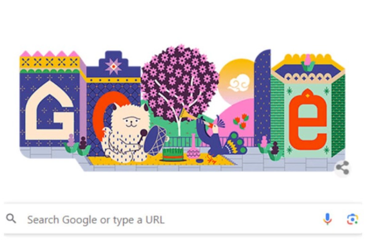 “Google” Novruz bayramına “doodle” həsr etdi
