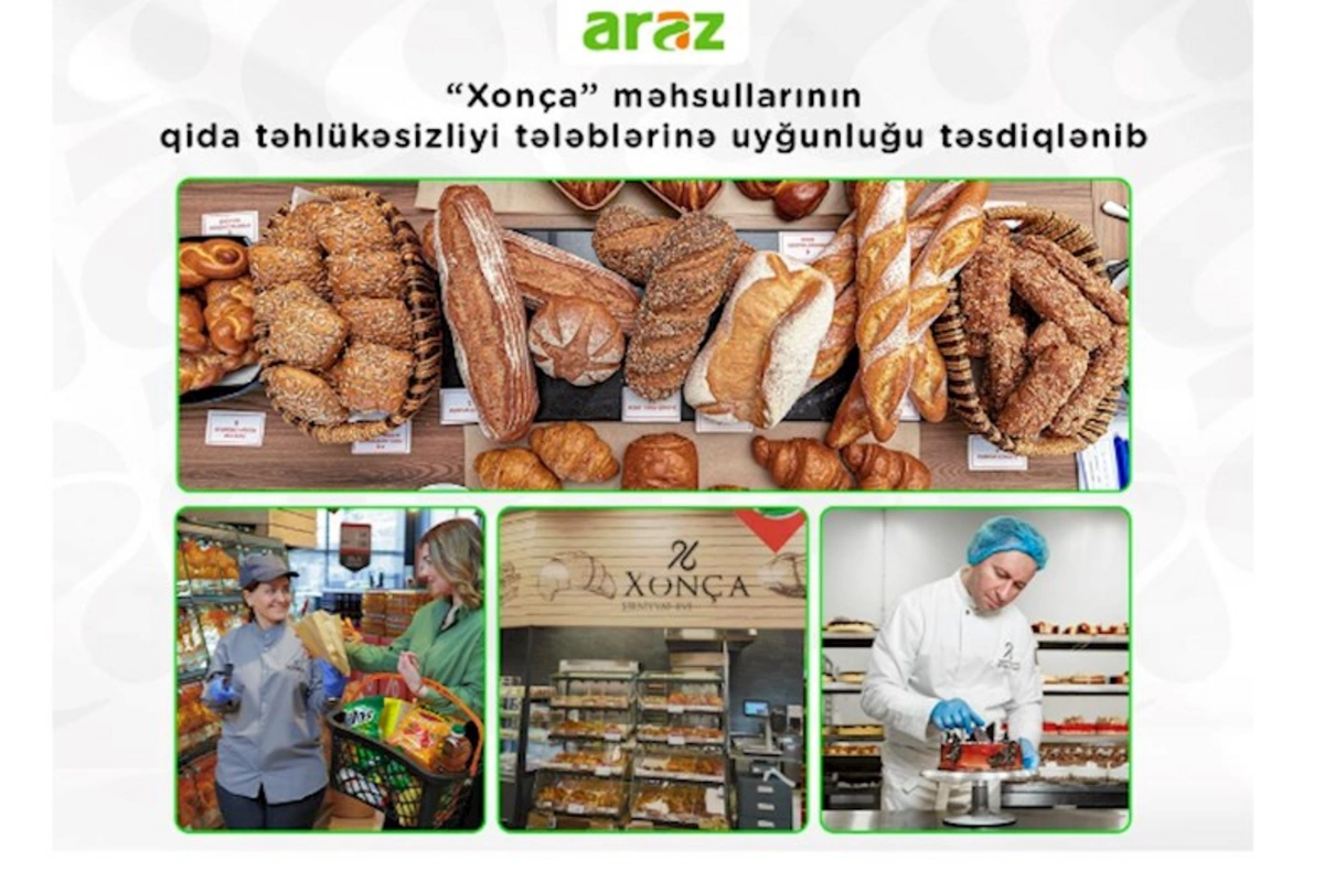“Xonça” məhsullarının qida təhlükəsizliyi tələblərinə uyğunluğu təsdiqləndi