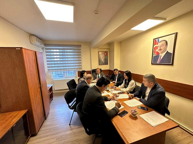 Dövlət Gömrük Komitəsi yanında İctimai Şuranın yeni ofisində ilk iclas keçirilib — FOTOLAR Dövlət Gömrük Komitəsi yanında İctimai Şuranın yeni ofisində ilk iclas keçirilib — FOTOLAR