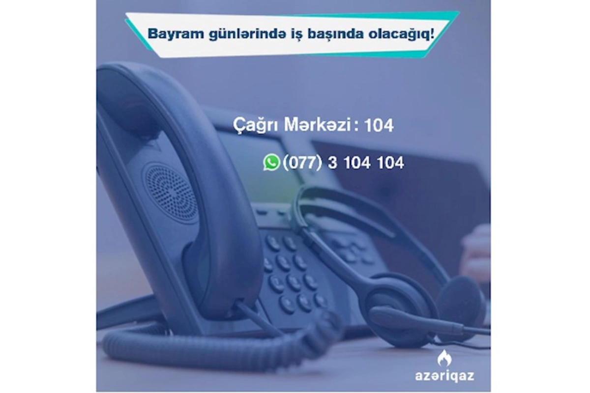 “Azəriqaz” bayram günlərində gücləndirilmiş iş rejimində çalışacaq