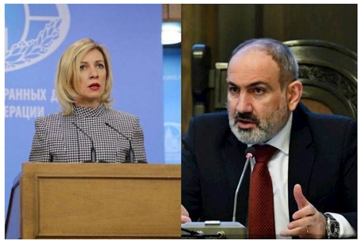 Zaxarova Paşinyanı tənqid etdi